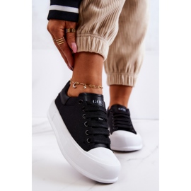 Sneakers til kvinder GOE JJ2N4073 Sort hvid 1