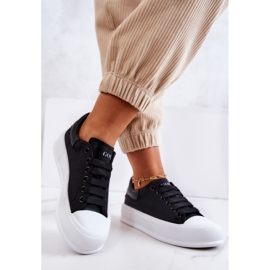 Sneakers til kvinder GOE JJ2N4073 Sort hvid 2