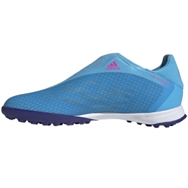 Adidas X Speedflow.3 Ll Tf M GW7500 sko blå blå 1