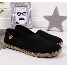 Espadriller med et snit Vinceza W JAN82A sort 2