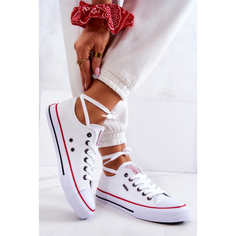 Klassiske sneakers til kvinder Cross Jeans JJ2R4009C Hvid 2