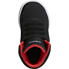Sko adidas Hoops Mid 2.0 I Jr B75945 sort 1