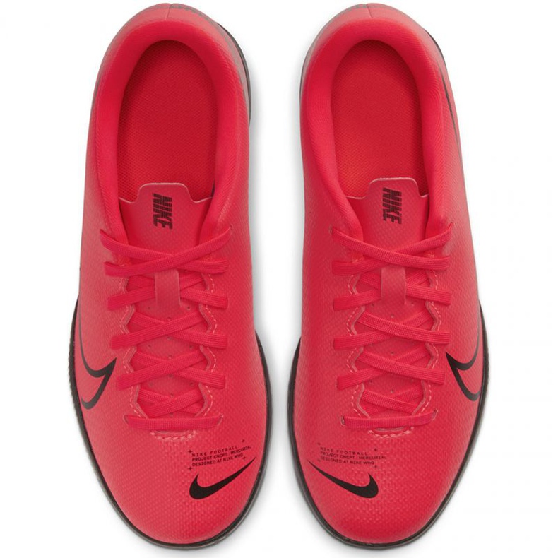 Indendørs sko Nike Mercurial Vapor 13 Club Ic Jr AT8169-606 rød appelsiner og røde 1