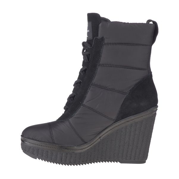 Calvin Klein Sole W RE9774BLK sort 1