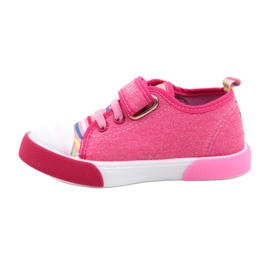 American Club Velcro sneakers American Ten17/22 Pink Leather Insert lyserød 1