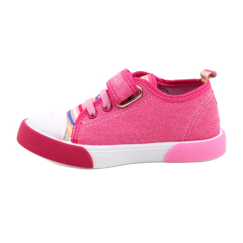 American Club Velcro sneakers American Ten17/22 Pink Leather Insert lyserød 1