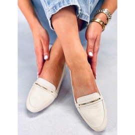 Dame loafers Abella Beige 1