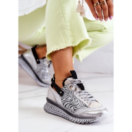 Maciejka sneakers i læder til kvinder 04916-03 Grå 1