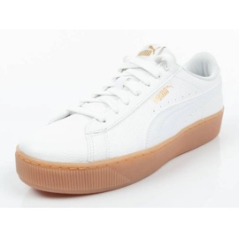 Puma Vikky Platform W 366805 01 hvid 2