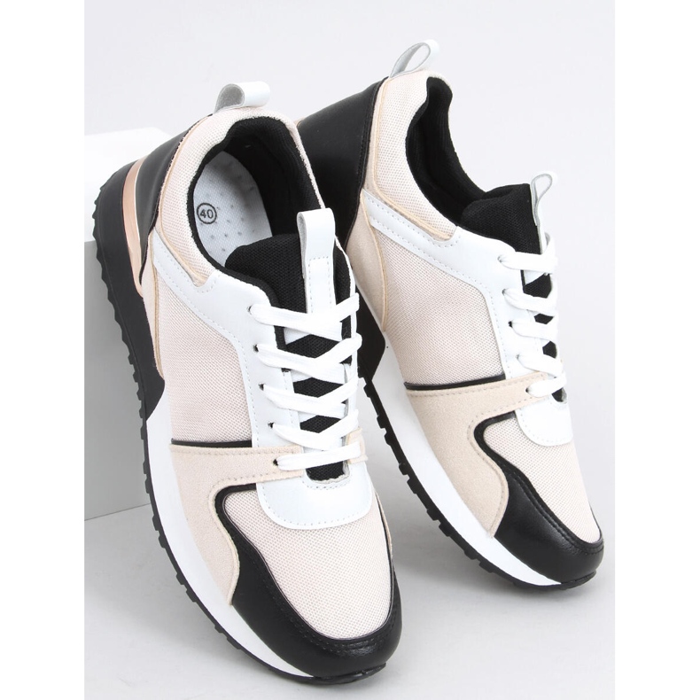 Montse BLACK / BEIGE sneakers 1