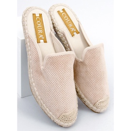 Carmen Beige espadriller hjemmesko til kvinder 2