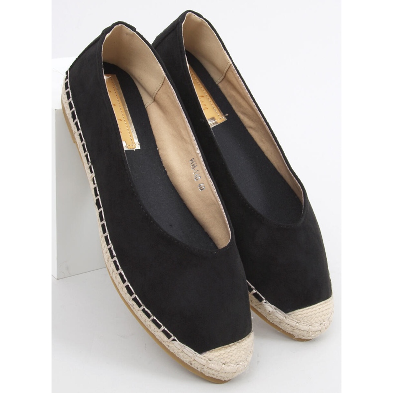 Camino Black espadriller til kvinder sort 2
