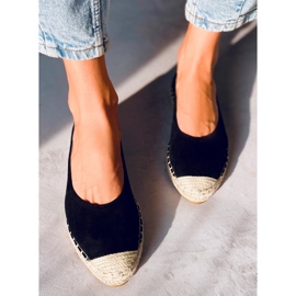 Camino Black espadriller til kvinder sort 1