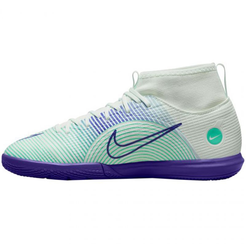 Nike Mercurial Superfly 8 Academy Mds Ic Jr DN3773 375 fodboldsko hvid hvid 1