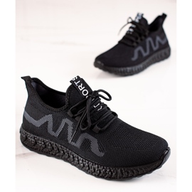 TRENDI Lette sportssko sort 1