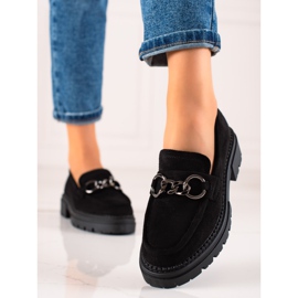 Moderigtige loafers på LA.FI platformen sort 1