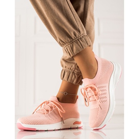 TRENDI Slip-on sportssko lyserød 1