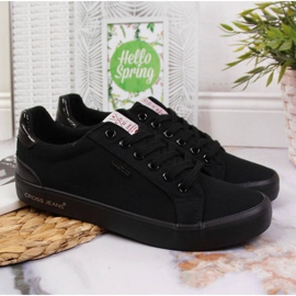 Tekstilsneakers Cross Jeans W JJ2R4039C sort 2