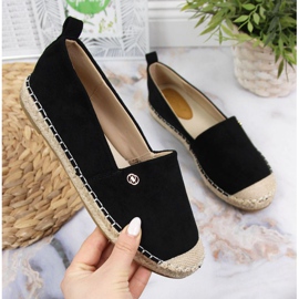 Espadriller slip on eVento W EVE345A sort 1