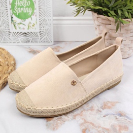 Espadriller slip on eVento W EVE345B beige 2