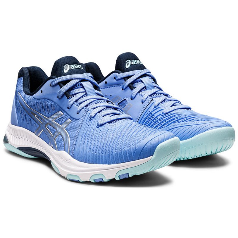 Asics Netburner Ballistic Ff 2 W 1052A033 408 volleyballsko blå blå 1