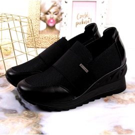 Wedge sneakers Vinceza W JAN62 sort 2