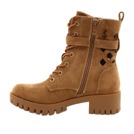 M.Daszyński Openwork tasker bundet Daszyński MR1813-33A beige 1