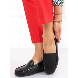 Cukki Black openwork loafers til kvinder sort 1