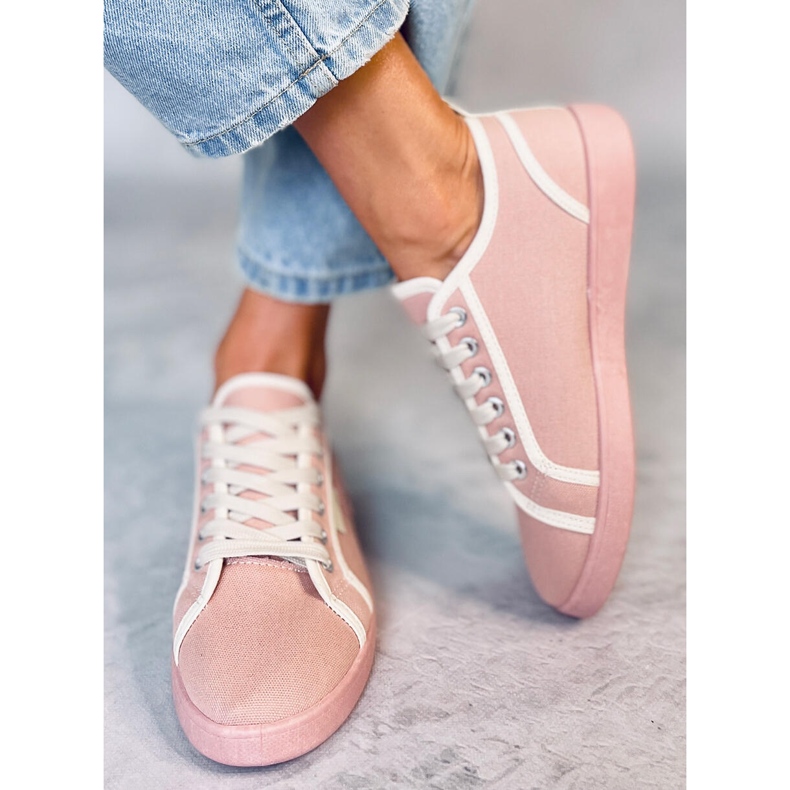 Pink Trest Pink chanelki sneakers lyserød 1