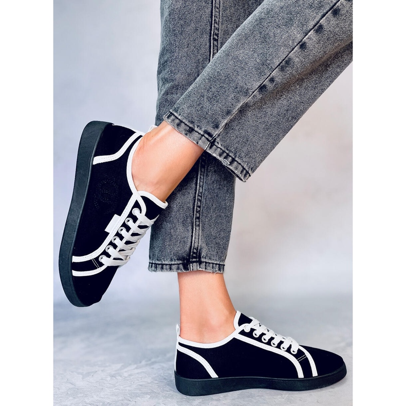 Sort Trest Sorte chanelki sneakers 2