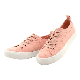 Blonde sneakers Atletico WY20763 Pink lyserød 2
