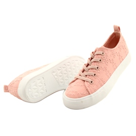 Blonde sneakers Atletico WY20763 Pink lyserød 3