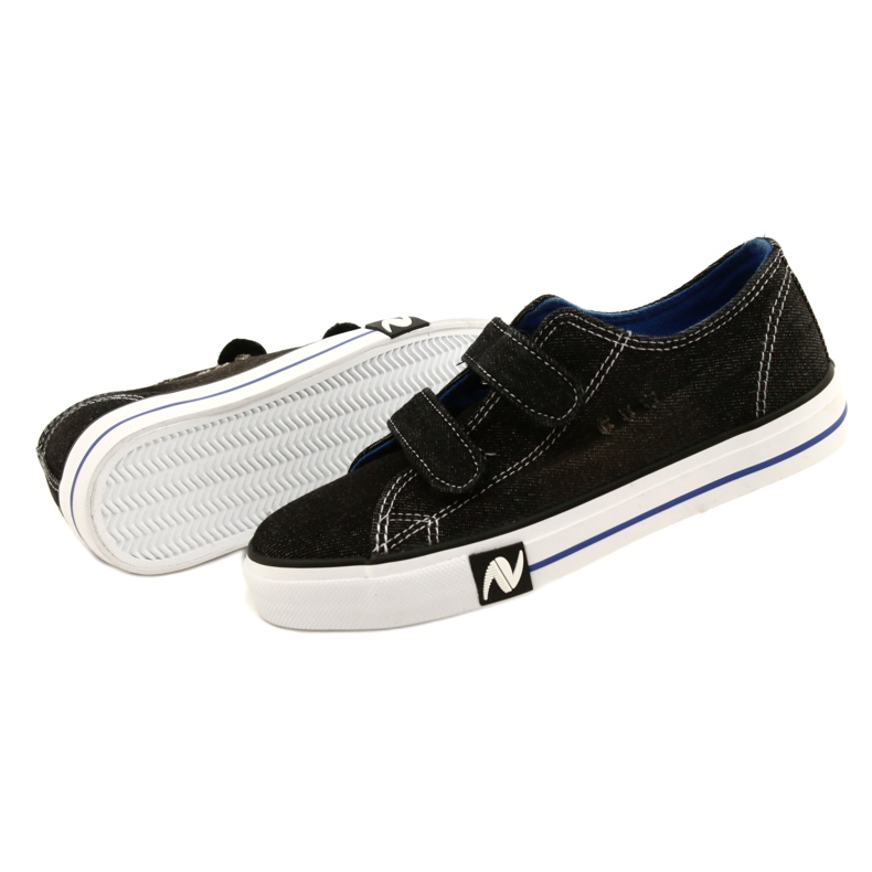 Jeans Sort Atletico Velcro WY21427 5