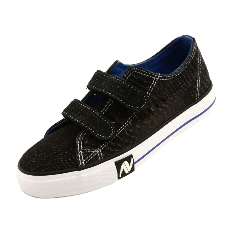 Jeans Sort Atletico Velcro WY21427 3