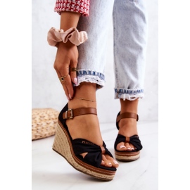 Damesandaler On Wedge Big Star JJ274937 Sort 2