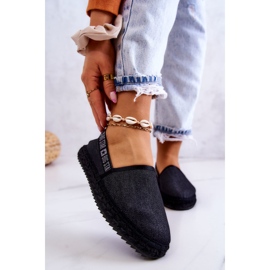 Slip-on espadriller Big Star JJ274878 Sort 1