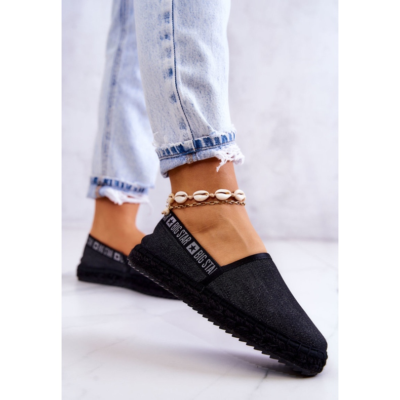 Slip-on espadriller Big Star JJ274878 Sort 2