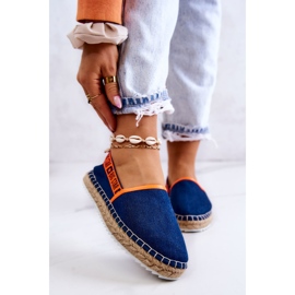 Slip-on espadriller Big Star JJ274877 Marineblå 1