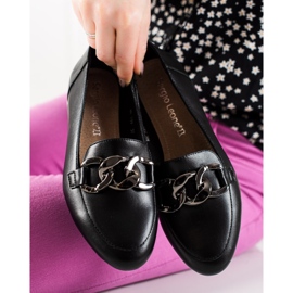 Stilfulde Sergio Leone loafers sort 1
