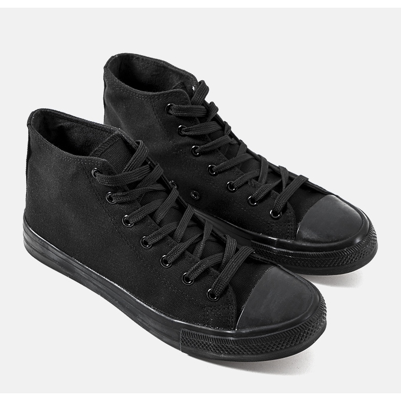 Sorte Paus ankelsneakers 1