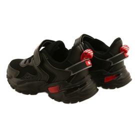 NEWS Velcro Drenge Sportssko Nyheder 22DZ32-4930 Sort 5