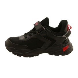 NEWS Velcro Drenge Sportssko Nyheder 22DZ32-4930 Sort 1