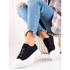 TRENDI Sorte sneakers 1