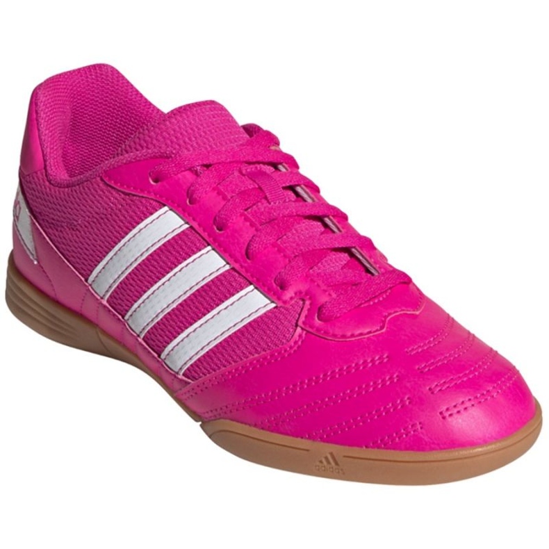 Adidas Super Sala Jr G55911 fodboldstøvler roser og lilla 3