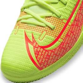 Nike Mercurial Superfly 8 Club Ic M CV0954 760 fodboldsko grøn / gul gule 5