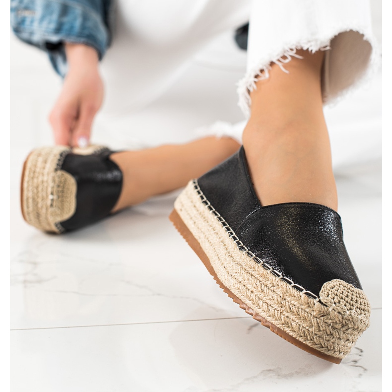 Clowse Glimrende sorte espadriller 1