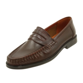 Pilbut Brune Morello læder loafers 3