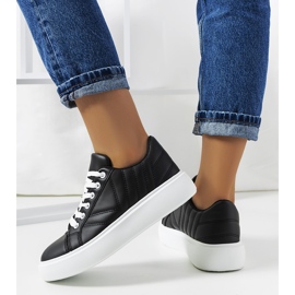 Sorte sneakers med chunky Matthew såler 2