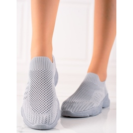 Sweet Shoes Slip-on sportssneakers grå 1