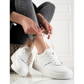 TRENDI Moderigtige sneakers hvid 1